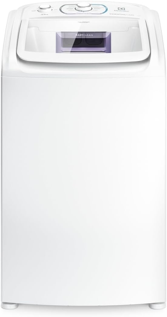 Máquina de Lavar Electrolux 11kg Branca Essential Care com Easy Clean e Filtro Fiapos (LES11) - 127V